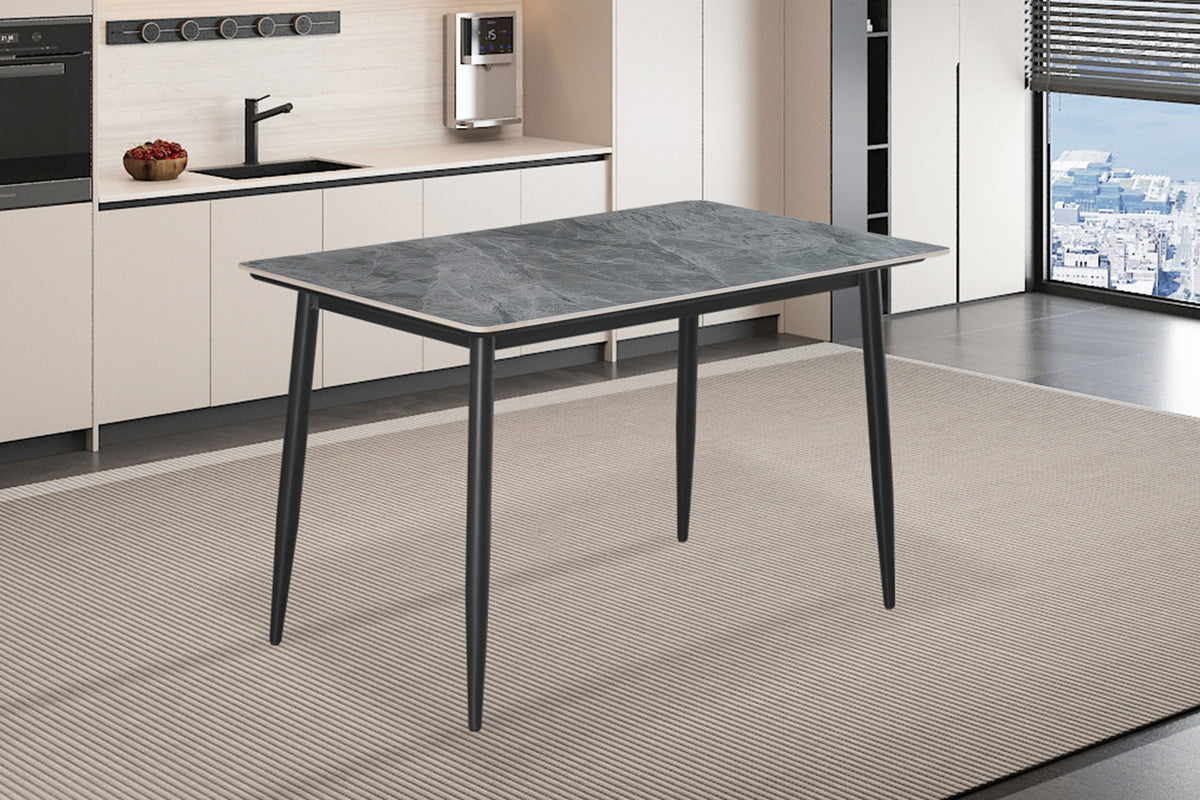 Tafel 'Kenzo' 120 cm Rechthoekig Steen Grijs (2c) - foto 3