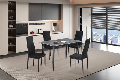 Tafel 'Kenzo' 120 cm Rechthoekig Steen Grijs (2c) - foto 4