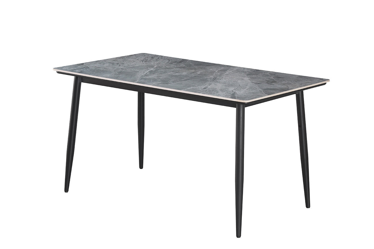Tafel 'Kenzo' 140 cm Rechthoekig Steen Grijs (2c) - foto 7