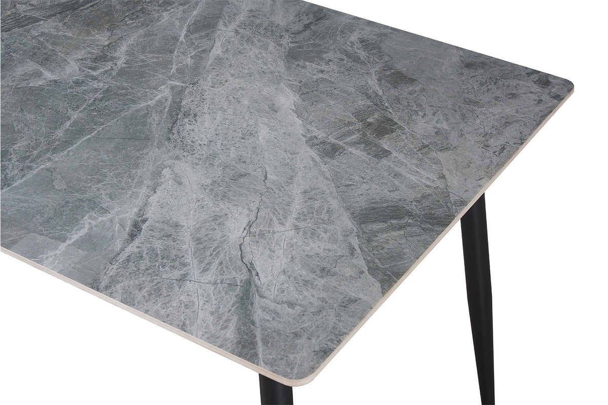 Tafel 'Kenzo' 140 cm Rechthoekig Steen Grijs (2c) - foto 9