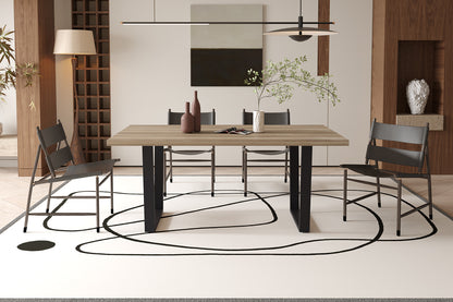 SALE - Tafel 'Armin' 180 cm Decor Mango (2c)