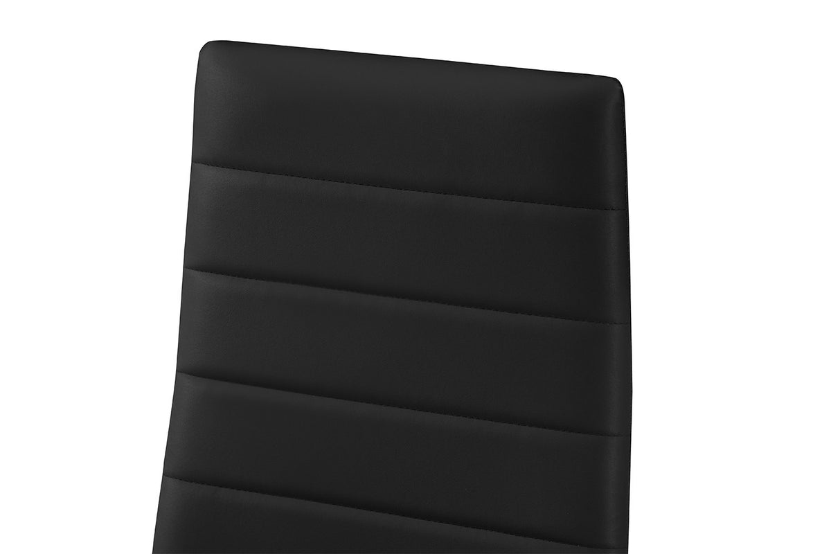 Set van 4 stoelen 'Cato/Kenzo' PU Zwart (1c) - foto 10