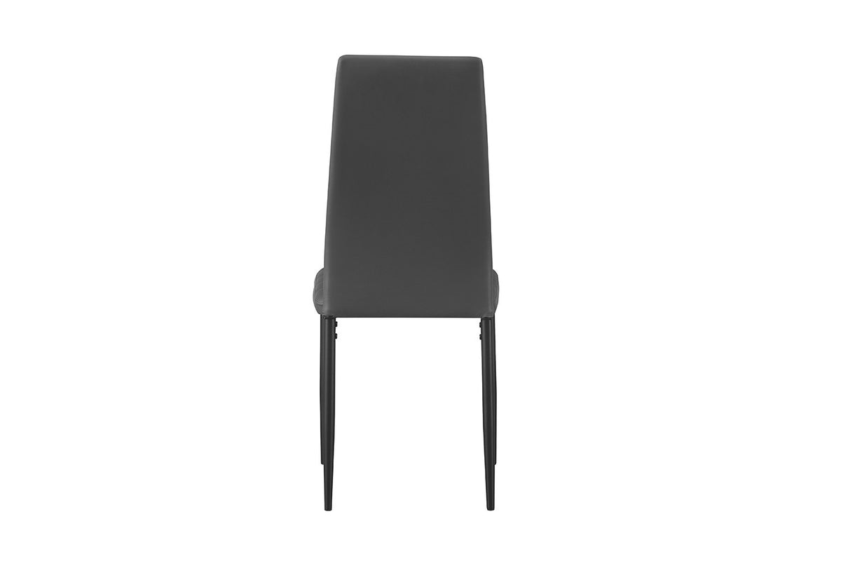 Set van 4 stoelen 'Cato/Kenzo' PU Grijs (1c) - foto 5