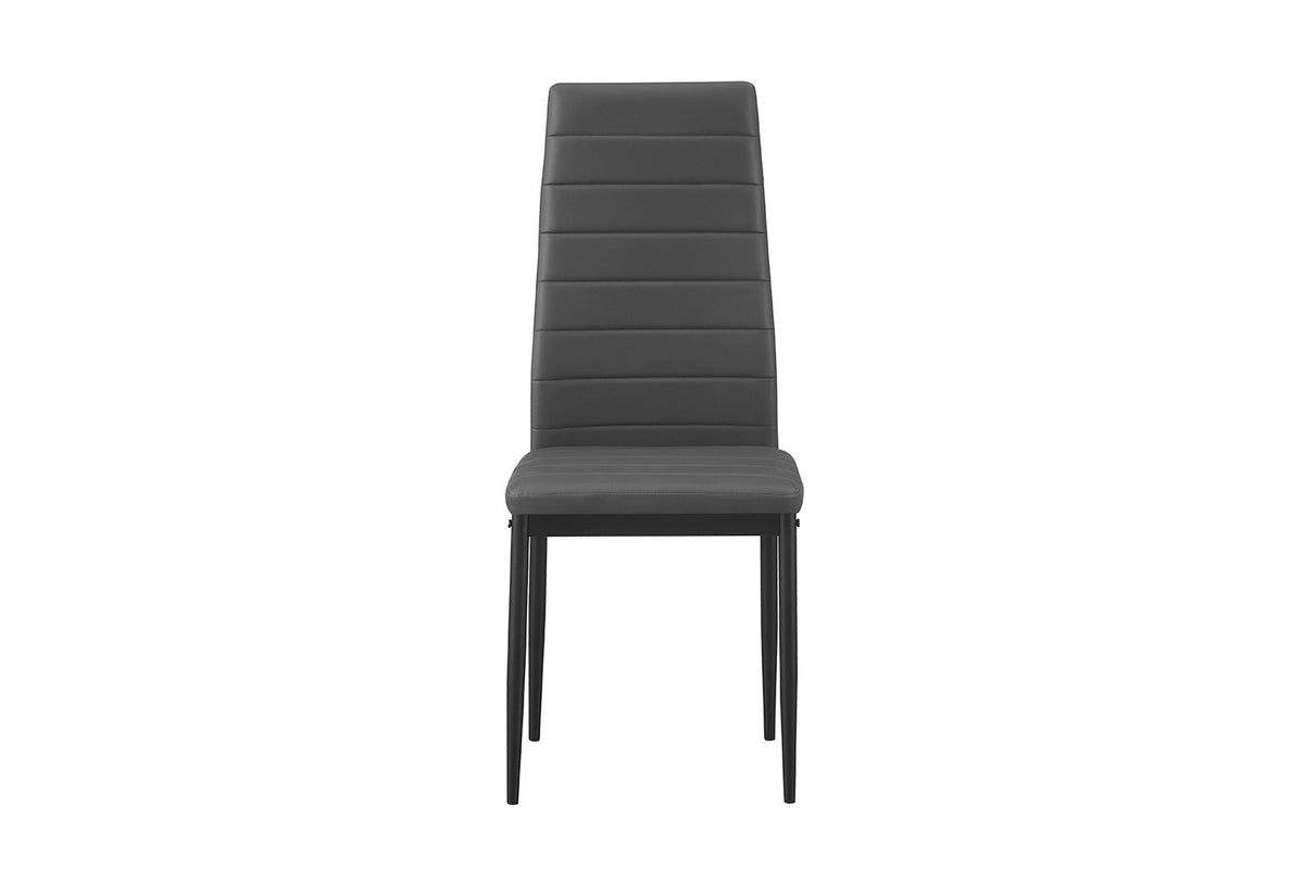 Set van 4 stoelen 'Cato/Kenzo' PU Grijs (1c) - foto 6