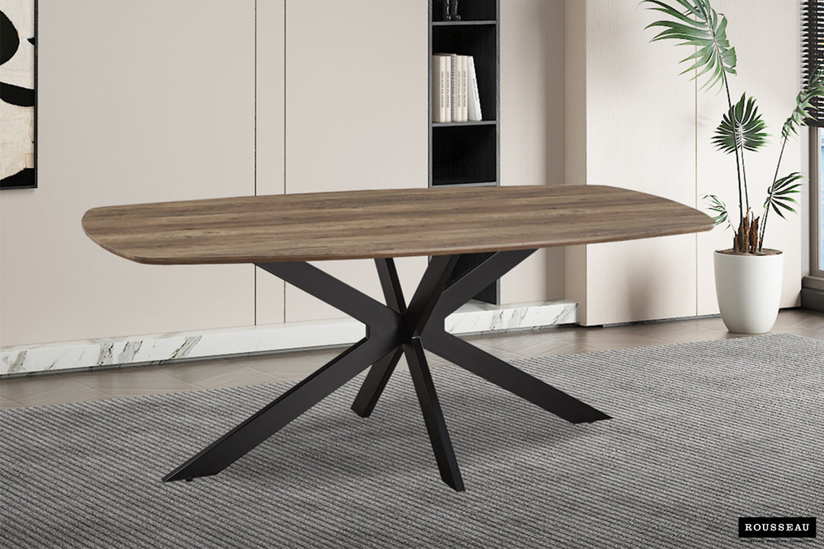 Tafel 'Aziz' 200 cm Deens Ovaal Decor Mango (2c) - foto 2