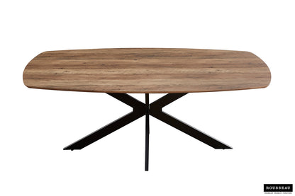 Tafel 'Aziz' 200 cm Deens Ovaal Decor Mango (2c) - foto 3