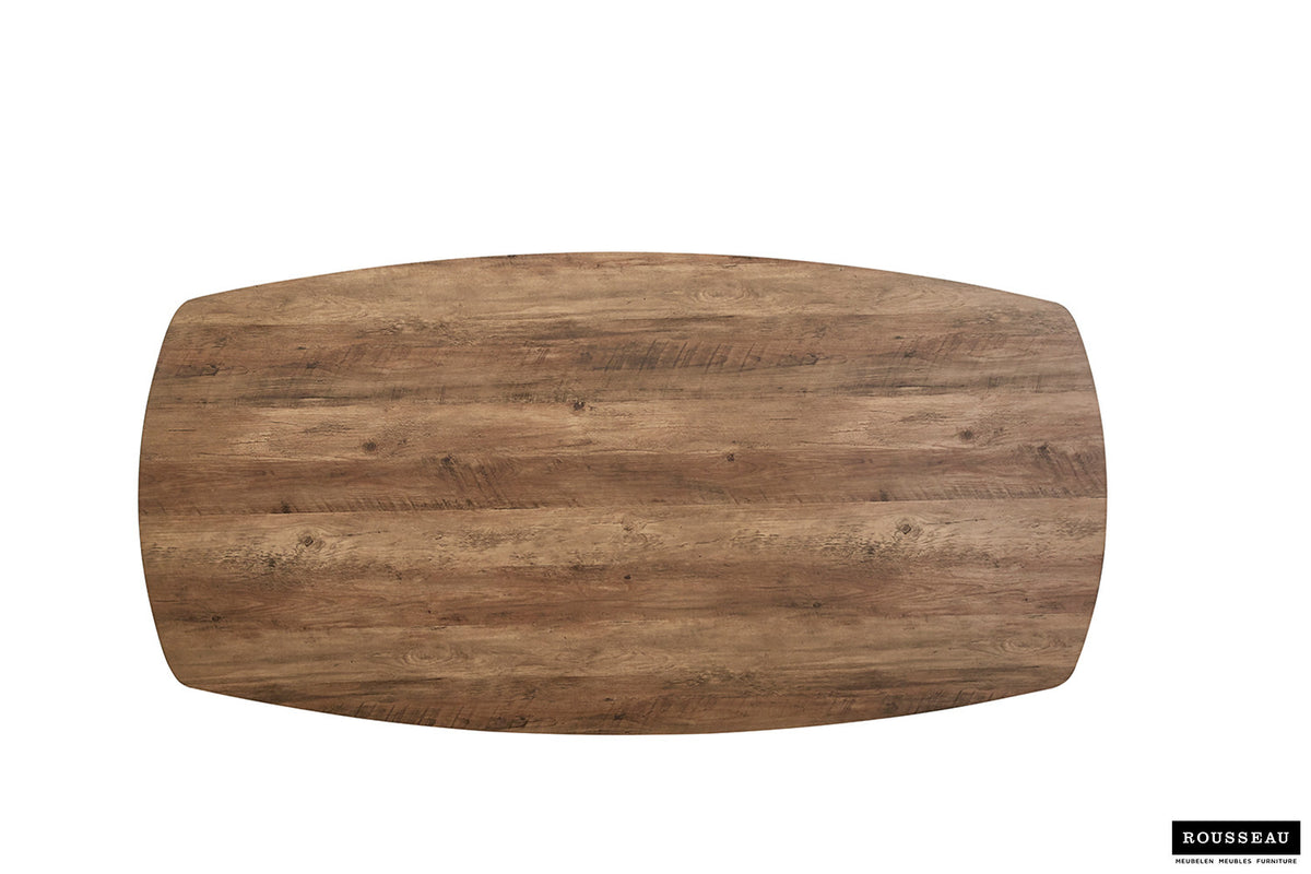 Tafel 'Aziz' 200 cm Deens Ovaal Decor Mango (2c) - foto 5