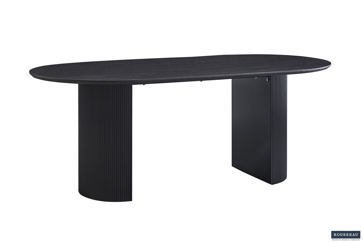 Tafel 'Lagos' 200 cm Ovaal Decor Donkerbruin (2c) - foto 4
