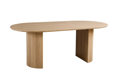 Tafel 'Lagos' 200 cm Ovaal Decor Eik Naturel (2c) - foto 4