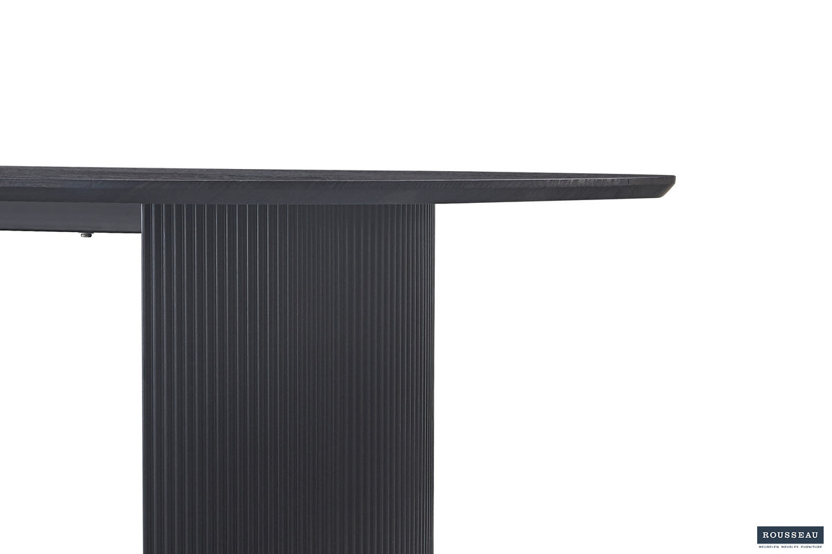 Tafel 'Lagos' 200 cm Ovaal Decor Donkerbruin (2c) - foto 6