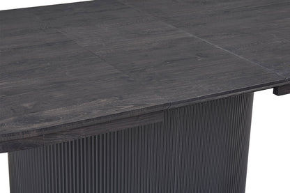Uitschuifbare tafel 'Lagos' 180-220 cm Ovaal Decor Donkerbruin (2c) - foto 11