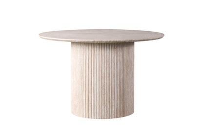 Tafel 'Lagos' 120 cm Rond Decor Travertin Beige  (2c) - foto 3
