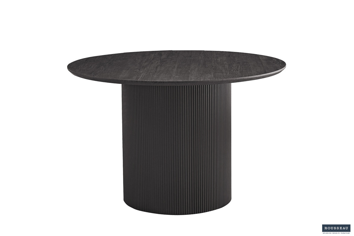 Tafel 'Lagos' 120 cm Rond Decor Donkerbruin  (2c) - foto 3