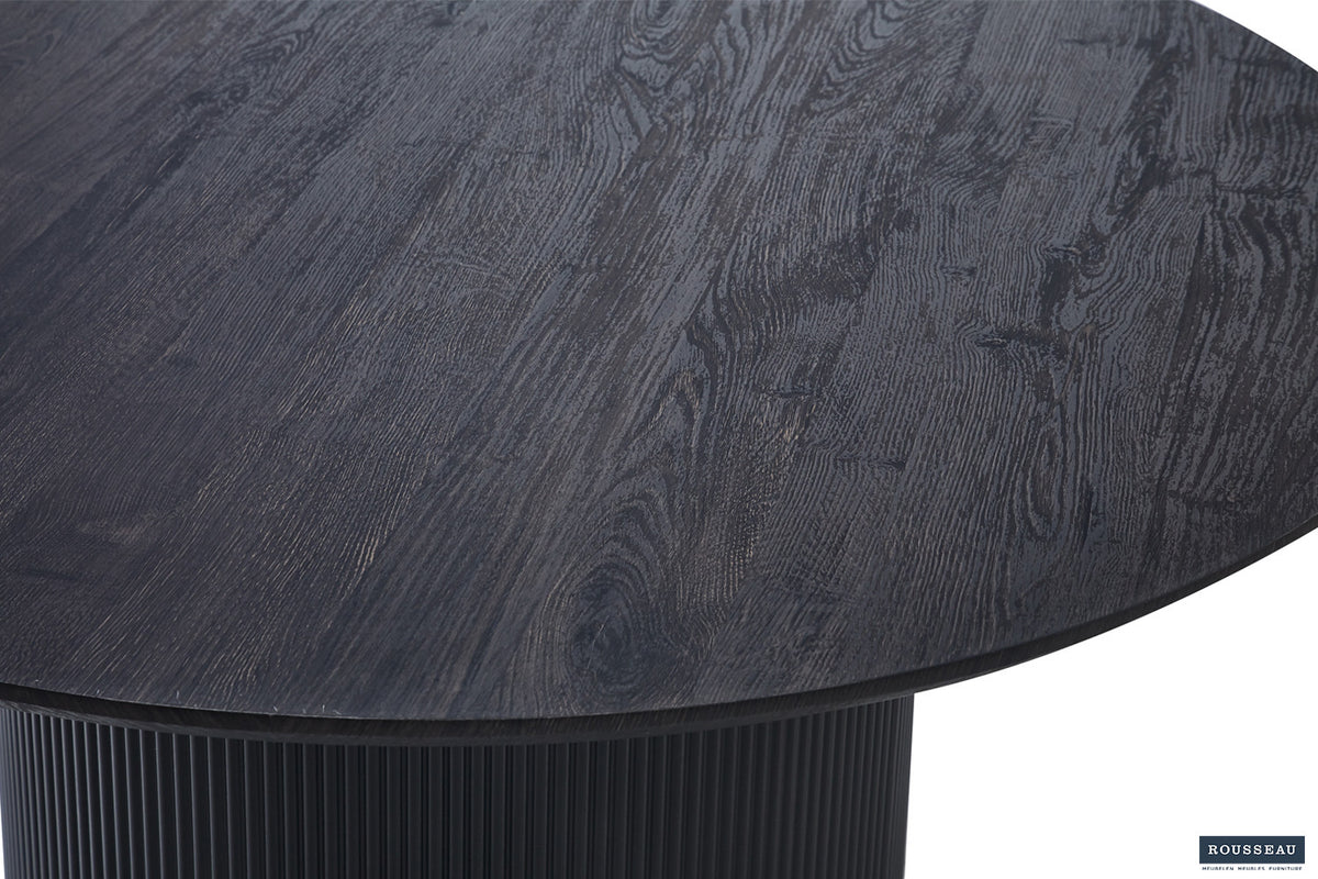 Tafel 'Lagos' 120 cm Rond Decor Donkerbruin  (2c) - foto 4