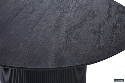 Tafel 'Lagos' 120 cm Rond Decor Donkerbruin  (2c) - foto 4