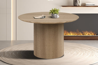 Tafel 'Lagos' 120 cm Rond Decor Eik Naturel (2c) - foto 2
