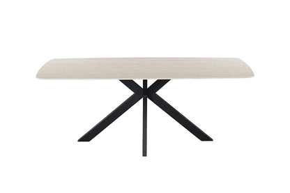 NEW - Tafel 'Apollo' 200 cm Deens Ovaal Steen Baroque Grijs (2c) - foto 4