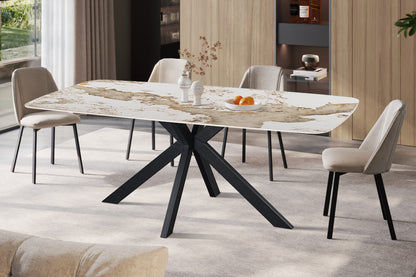 NEW - Tafel 'Apollo' 200 cm Deens Ovaal Glanzend Steen Pandora  (2c) - foto 2
