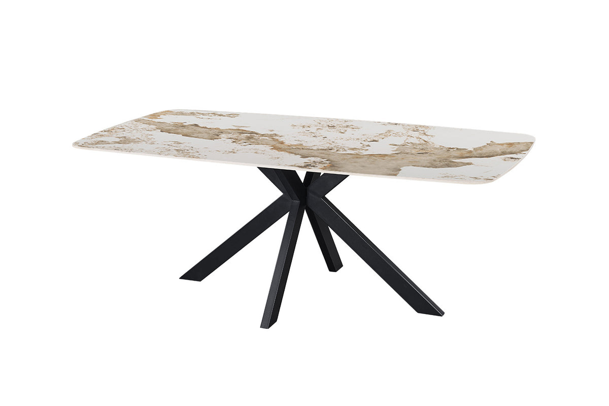 NEW - Tafel 'Apollo' 200 cm Deens Ovaal Glanzend Steen Pandora  (2c) - foto 5