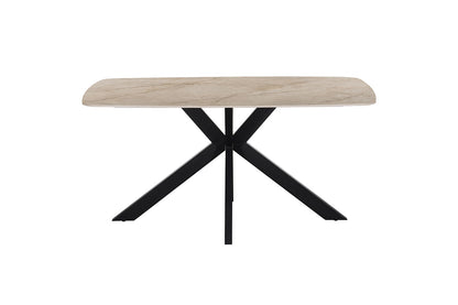 NEW - Tafel 'Apollo' 160 cm Deens Ovaal Glanzend steen Shakespear Beige (2c) - foto 4