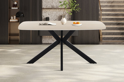 NEW - Tafel 'Apollo' 160 cm Deens Ovaal steen Baroque beige (2c) - foto 3