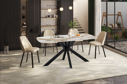 NEW - Tafel 'Apollo' 160 cm Deens Ovaal Glanzend steen Pandora (2c) - foto 2