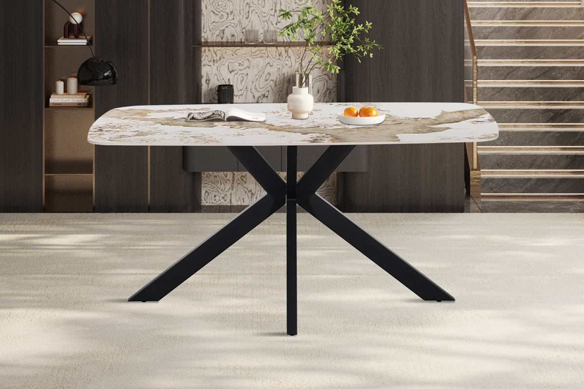NEW - Tafel 'Apollo' 160 cm Deens Ovaal Glanzend steen Pandora (2c) - foto 3
