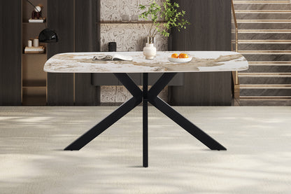 NEW - Tafel 'Apollo' 160 cm Deens Ovaal Glanzend steen Pandora (2c) - foto 3