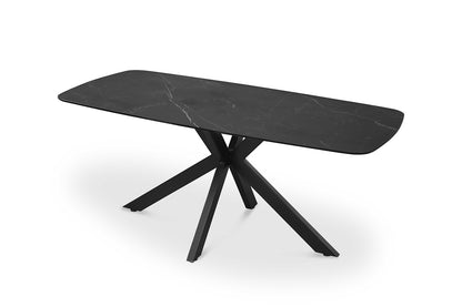 Tafel 'Apollo' 180 cm Deens Ovaal Steen Zwart (2c) - foto 5