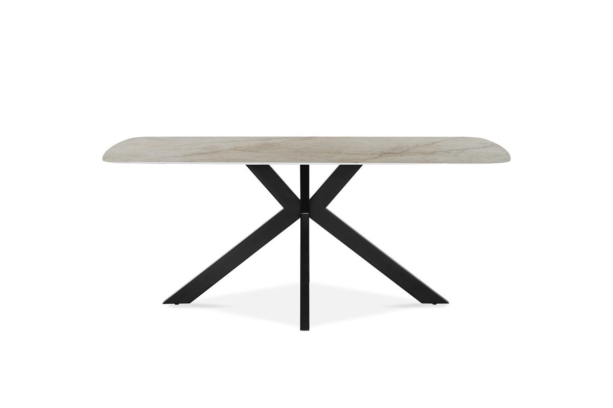 Tafel 'Apollo' 180 cm Deens Ovaal Glanzend Steen Shakespear Beige (2c) - foto 4