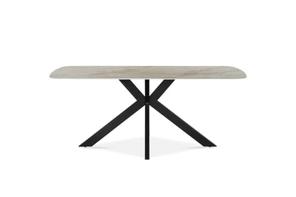 Tafel 'Apollo' 180 cm Deens Ovaal Glanzend Steen Shakespear Beige (2c) - foto 4