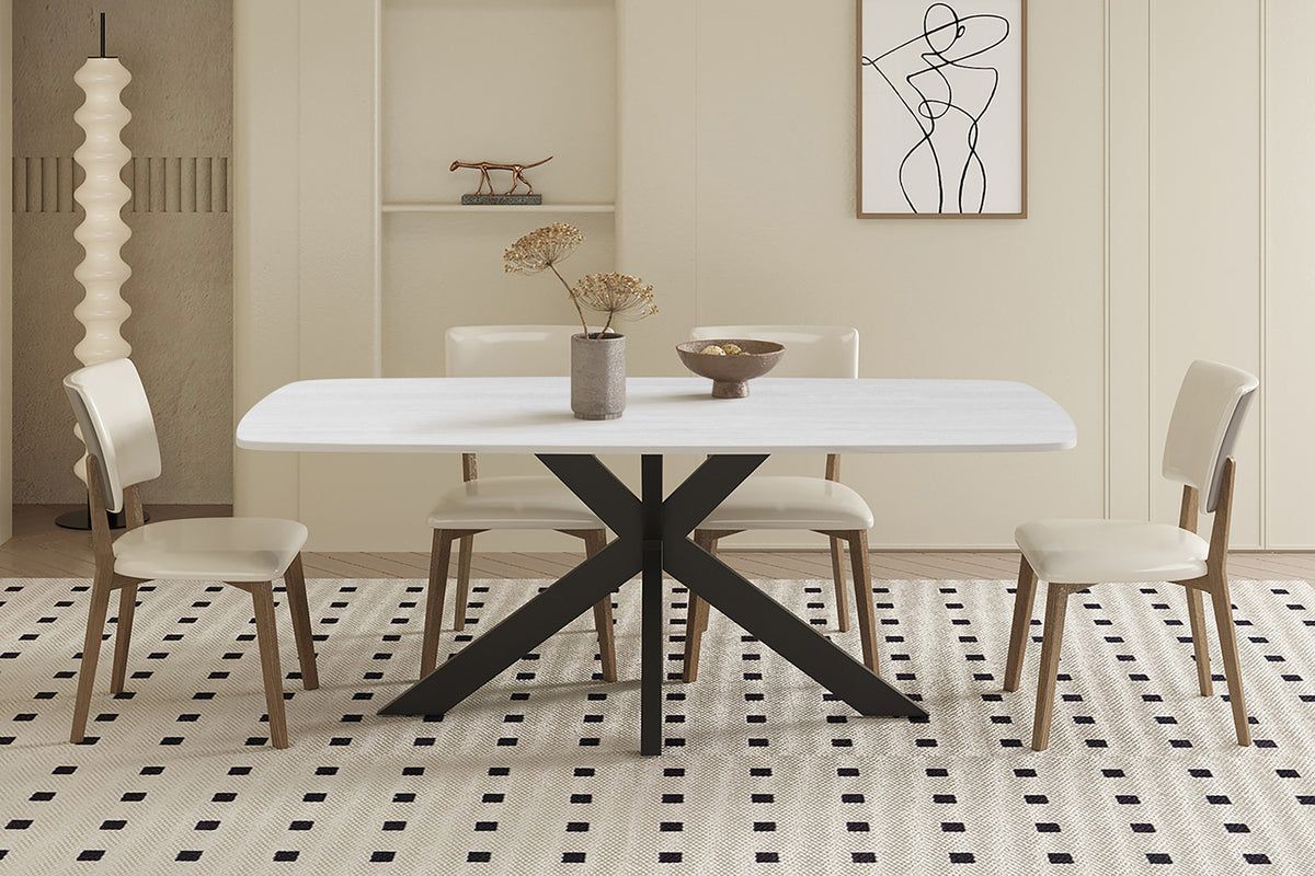Tafel 'Apollo' 180 cm Deens Ovaal Steen Baroque Grijs (2c) - foto 2
