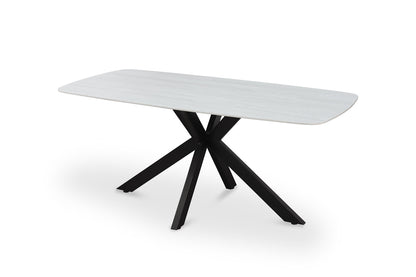 Tafel 'Apollo' 180 cm Deens Ovaal Steen Baroque Grijs (2c) - foto 4