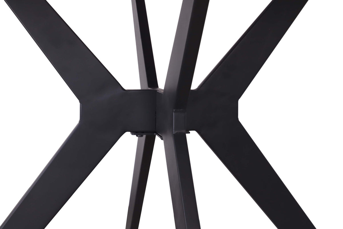 Tafel 'Apollo' 110 cm Rond Glanzend Steen Snow Wit (2c) - foto 8