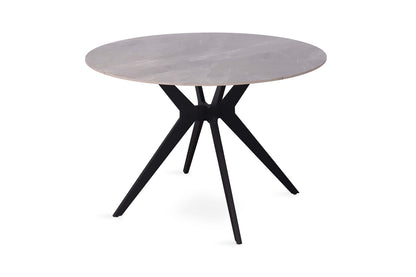 Tafel 'Apollo' 110 cm Rond Glanzend Steen Italian Grijs (2c) - foto 5