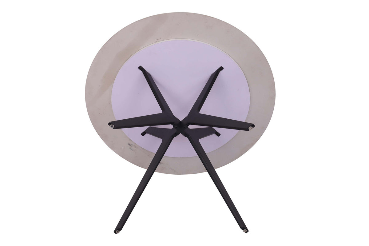 Tafel 'Apollo' 110 cm Rond Glanzend Steen Italian Grijs (2c) - foto 6