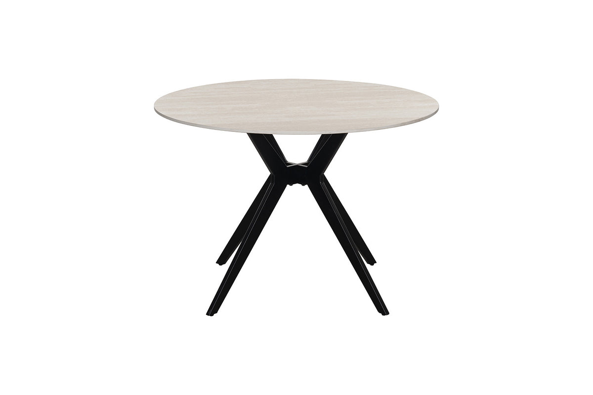 NEW - Tafel 'Apollo' 110 cm Rond Steen Baroque Grijs (2c) - foto 4