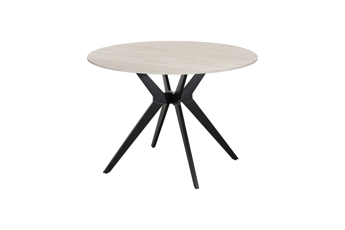 NEW - Tafel 'Apollo' 110 cm Rond Steen Baroque Grijs (2c) - foto 5