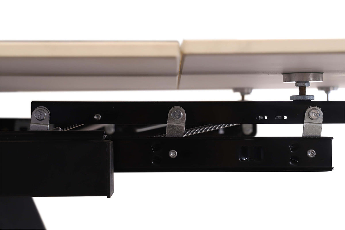Uitschuifbare tafel 'Hera' 160-240 cm Rechthoekig Steen Wit (2c) - foto 10