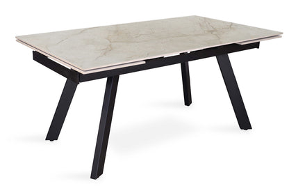 Uitschuifbare tafel 'Hera' 160-240 cm Rechthoekig Glanzend Shakespear Beige (2c) - foto 5