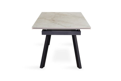 Uitschuifbare tafel 'Hera' 160-240 cm Rechthoekig Glanzend Shakespear Beige (2c) - foto 6