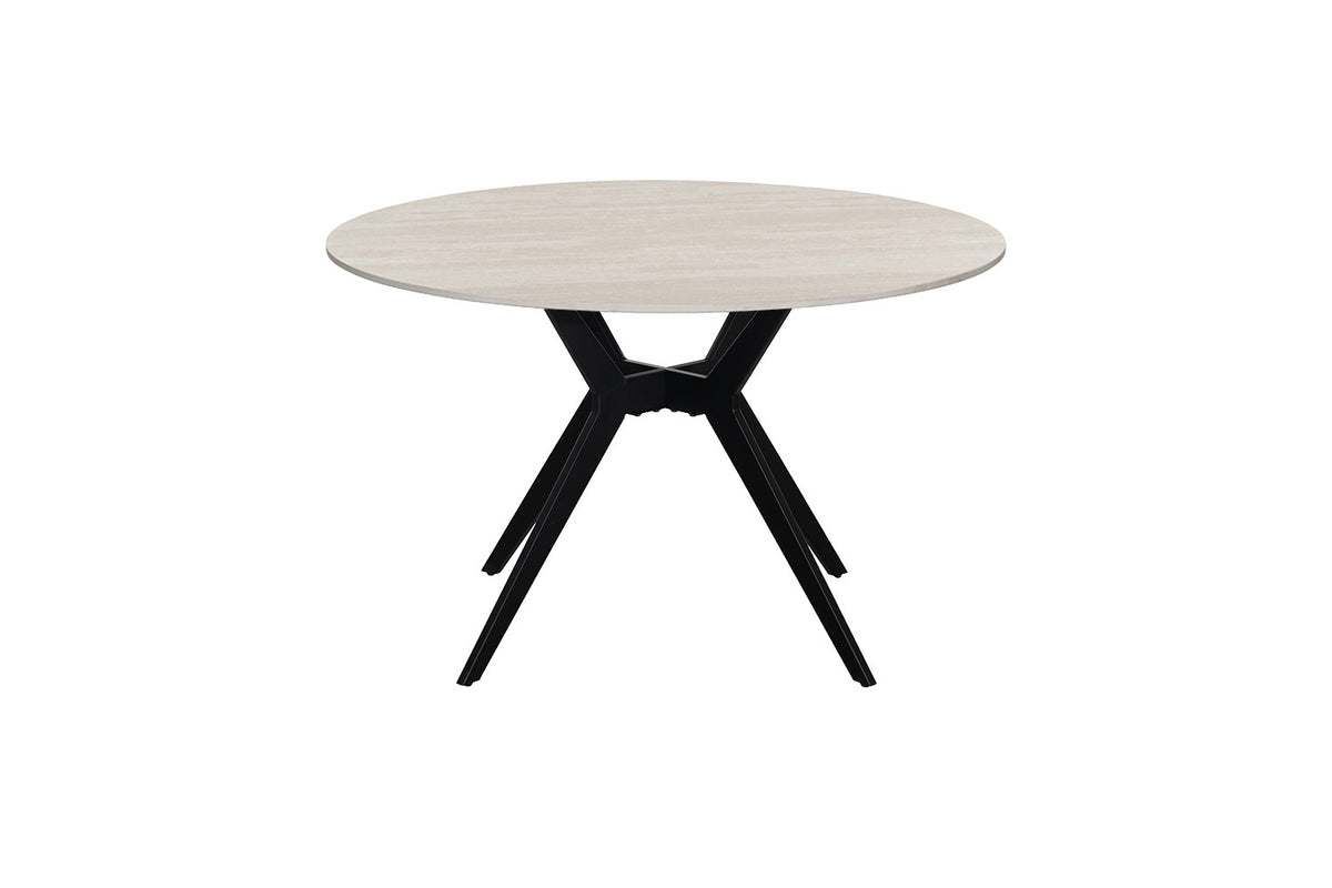 NEW - Tafel 'Apollo' 120 cm Rond Steen Baroque Grijs (2c) - foto 4