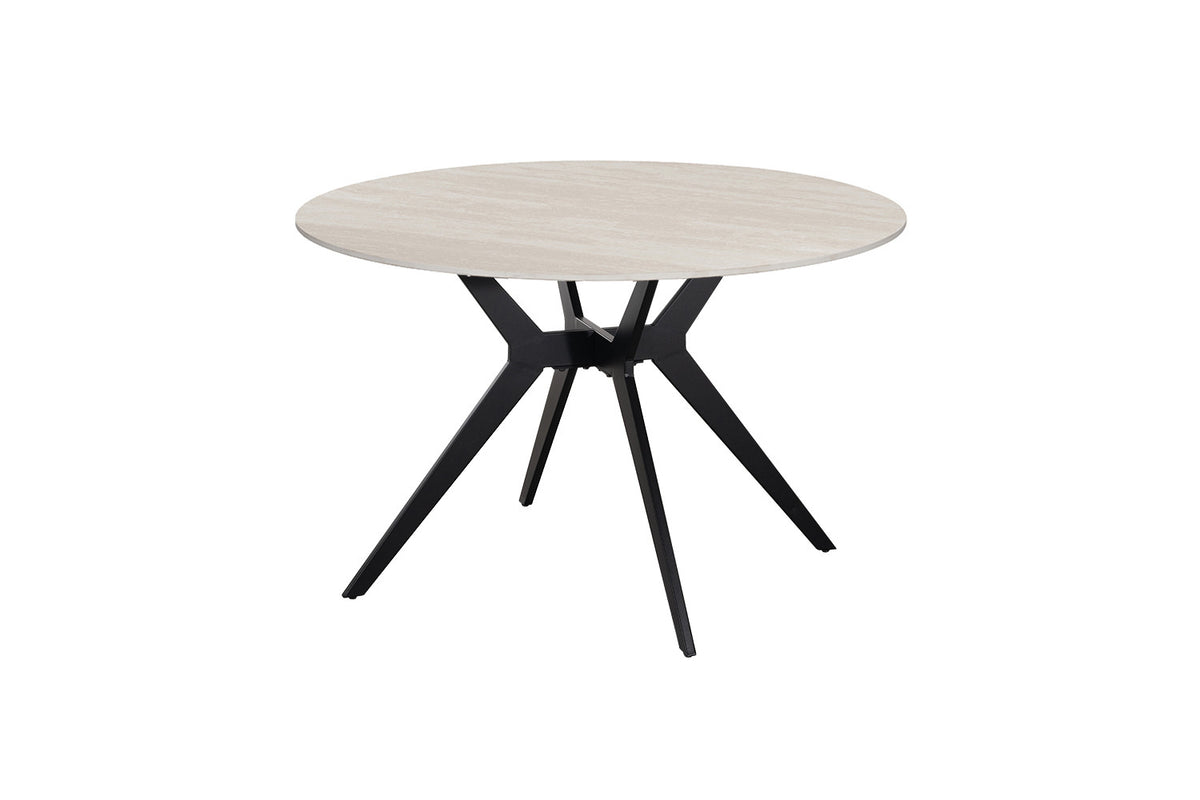 NEW - Tafel 'Apollo' 120 cm Rond Steen Baroque Grijs (2c) - foto 5