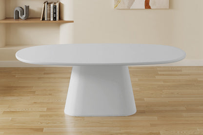 Tafel 'Tavira' 220 cm Ovaal Cement Ecru (2c) - foto 3
