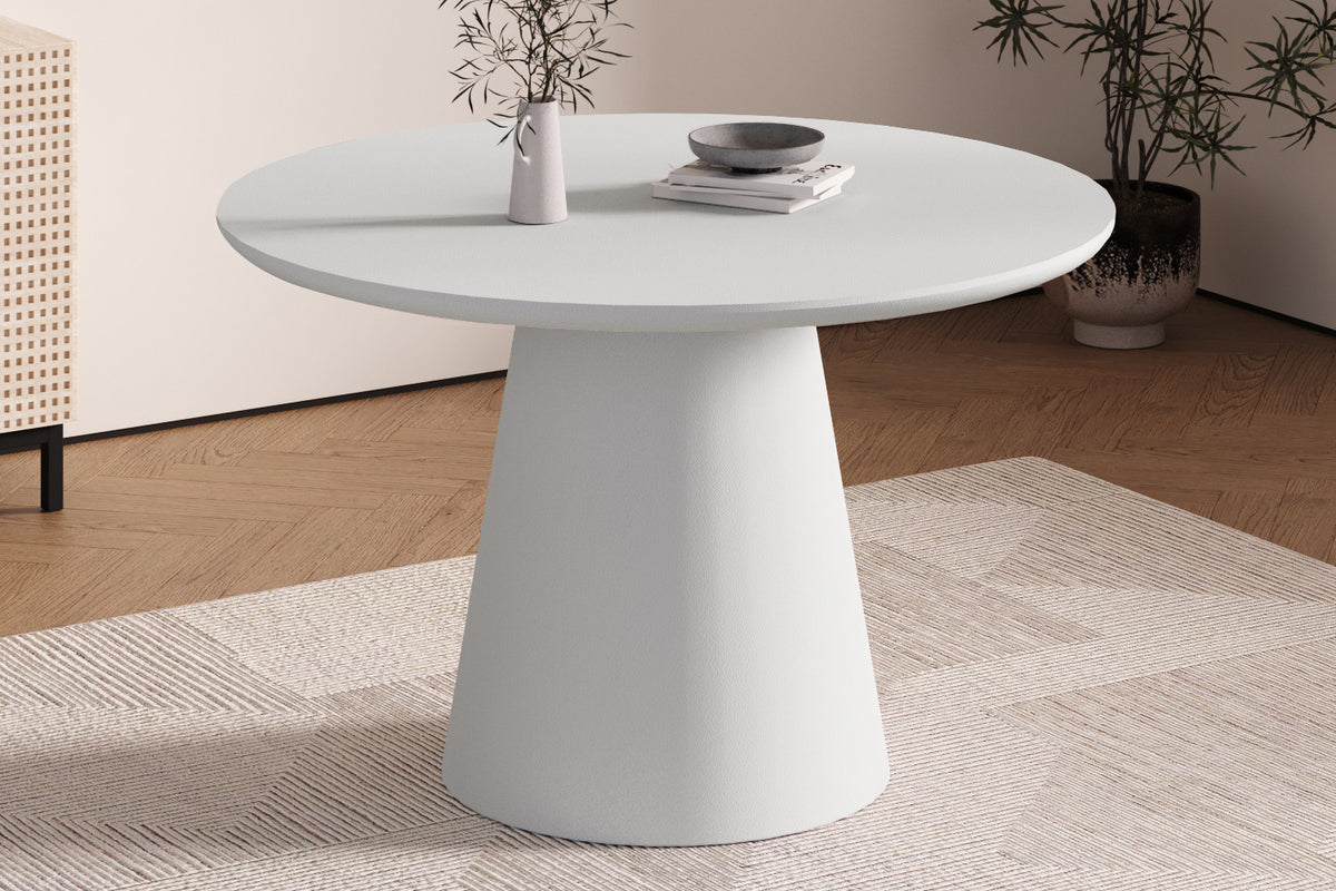 Tafel 'Tavira' 120 cm Rond Cement Ecru (2c) - foto 2