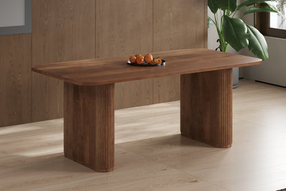 Tafel 'Jean' 200 cm Deens Ovaal Mango hout Lichtbruin (2c) - foto 3