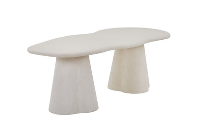 Tafel 'Faro' 220 cm Organisch Cement (3c) - foto 5