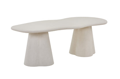 Tafel 'Faro' 220 cm Organisch Cement (3c) - foto 6