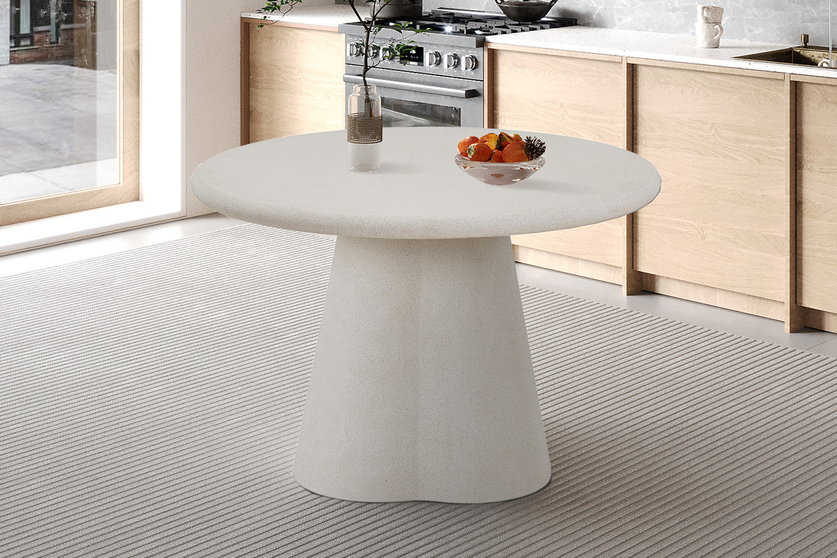 Tafel 'Faro' 120 cm Rond Cement (2c) - foto 3