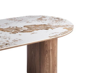 NEW - Tafel 'Evora' 210 cm Glanzend Steen Pandora (2c) - foto 6